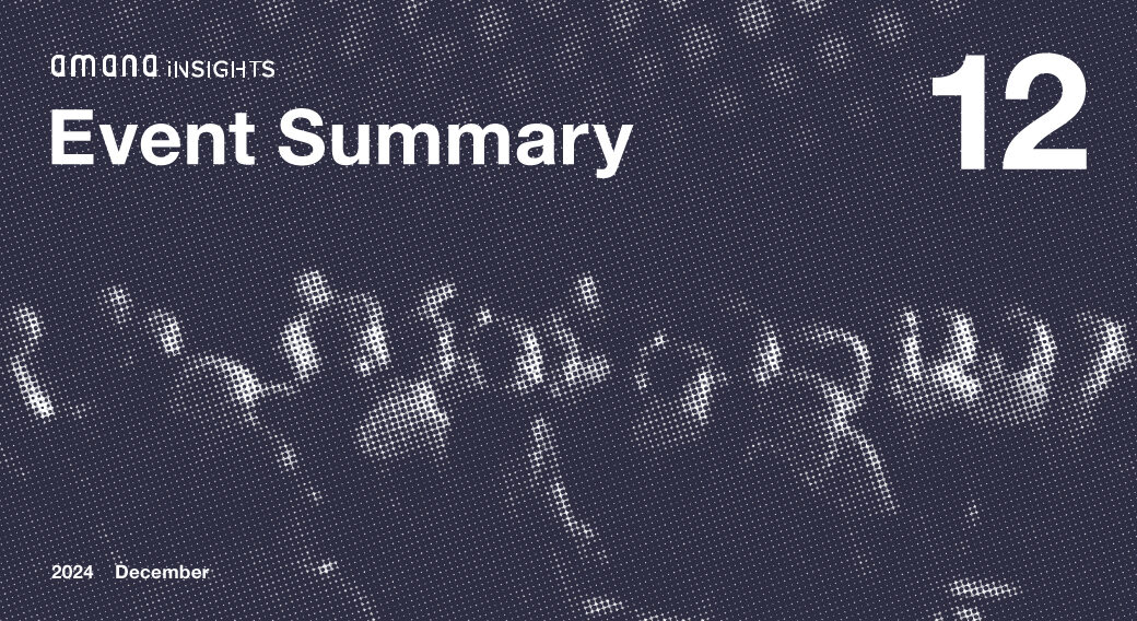 [Held in December 2024] Summary of the domestic 