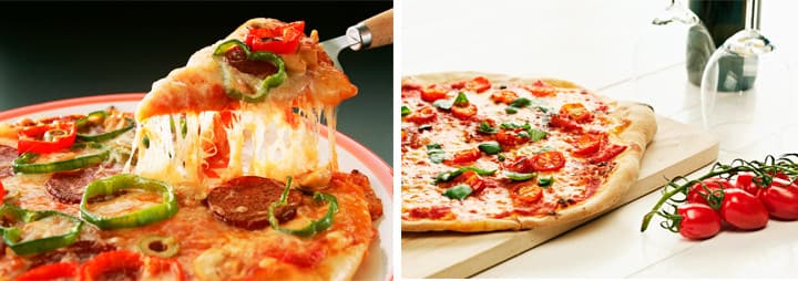 日本人に好まれるピザのイメージとイタリア人にウケるピザのイメージ